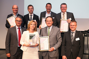ACO als Sieger "Handelsfreundlichste Industrie" vom VBÖ in der Kategorie Tiefbau 2016