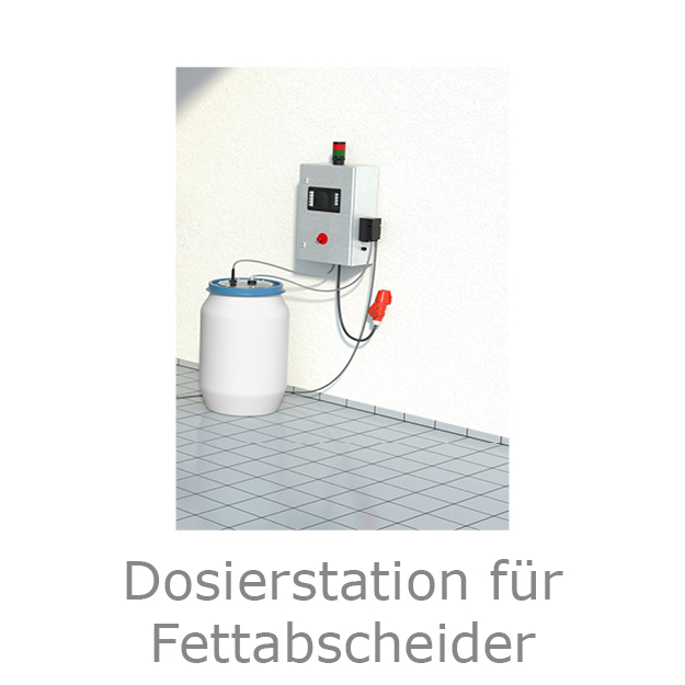 Dosierstation für Fettabscheider in Gastroküchen Bild