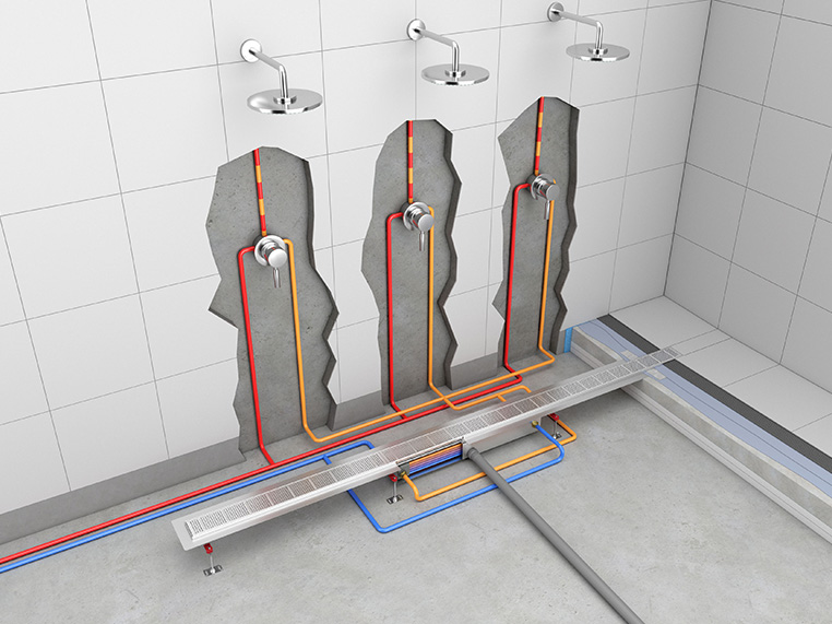 ACO Wärmetauscher Duschrinne ShowerDrain Public X System